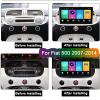 Android 11.0 Car Radio Stereo with IPS Touch Screen Multimedia Player 9''Head Unit for Fiat 500 2007-2014 Sat Nav FM Receiver with 4G GPS WiFi SWC Carplay Bluetooth DSP view 2