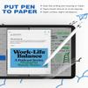 2 Pack Paper Screen Protector for iPad A16 11th Gen 2025/10th Generation 2022(10.9 Inch), Matte PET Film for iPad 11"/10.9-inch, Write and Draw Like on Paper, Anti-Glare & Anti-Scratch view 3