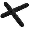 Artibetter 4 Pcs Desktop Cable Organizer Charging Cable Holder Headphone Cord Organizer C USB Cord Keepers for Cables Wire Organizers Clip Office Data Line Power view 3