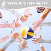 Yinder 3 Pairs Sports Volleyball Arm Sleeves for Youth Volleyball Wrist Guard Protection Pads and Thumbhole(S-10inch Length,Gray, White, Pink) view 3