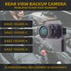 Dasbecan Rear View Backup Camera Compatible with Ford Flex 2013-2019 Replaces DA8Z-19G490-A DA8Z-19G490-C EA8Z-19G490-A GA8Z-19G490-A Parking Assist Camera view 2