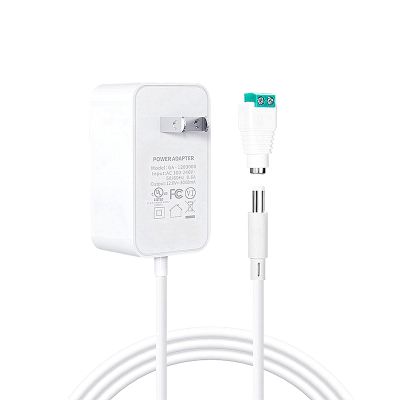 12v 3A Power Supply UL Listed Lighting Transformer 12 Volt 3 Amp Power Adapter for DC 12v LED Light, Security Camera, Come with 5Ft 5.5mm x 2.1mm Plug Cable, White Color, 36 Watt Max