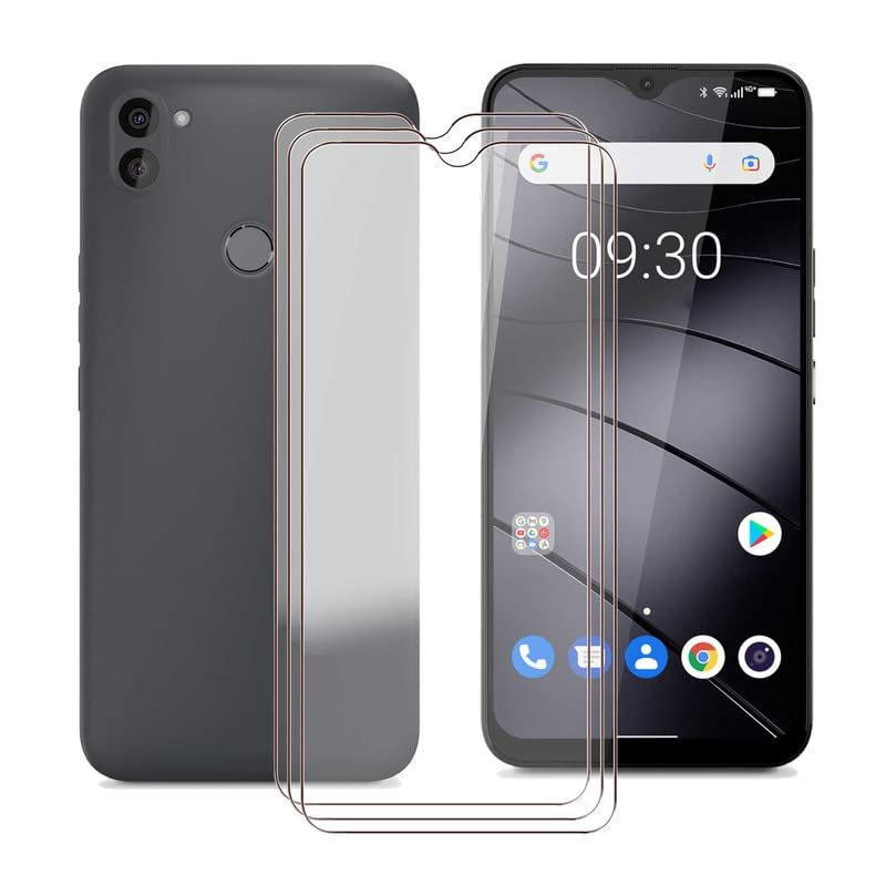 HGJTF Screen Protector for Gigaset GS5 Lite (6.3 Inch), [3 Pack] High Clear [9H Hardness] [Anti-Scratch] [Bubble Free] Tempered Glass Screen Protective Film for Gigaset GS5 Lite