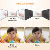 VTimes Baby Monitor with Camera and Audio, 3.2" IPS Screen Video Baby Monitor No WiFi Night Vision, Portable Baby Camera VOX Mode Pan-Tilt-Zoom Alarm and 1000ft Range, Ideal for Baby/Elderly/Pet view 4