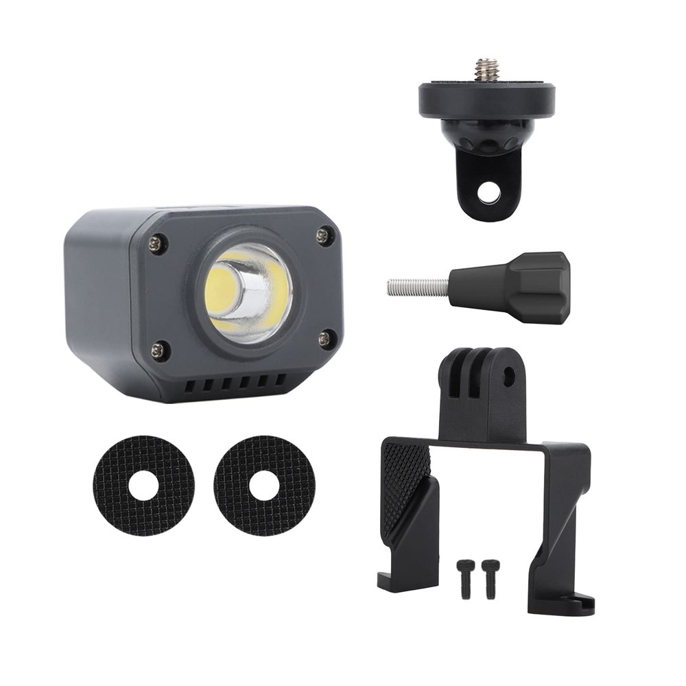 Palumma Drone Extended Adapter Bracket Holder / Adapter Bracket + Searchlight for DJI Avatar Mount Extension Connector Comes with 1/4 Threaded Screw for Action Camera (B)