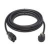 Tripp Lite Right-Angle Power Extension Cord, 15 Feet / 4.6 Meters, 13 Amps 120V, 16 AWG, NEMA 5-15P to 5-15R Plugs, Manufacturer's Warranty (P022-015-13A15D) view 2