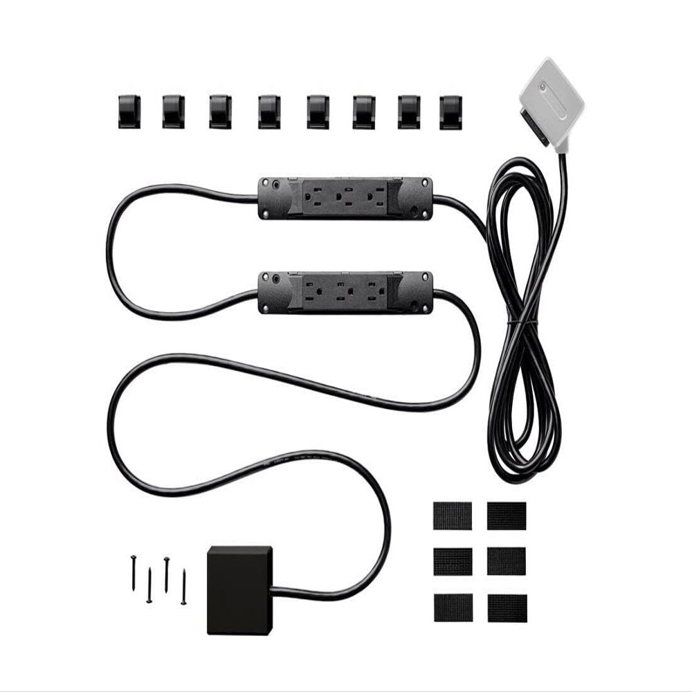 3in1 Surge Protector w/SurgeSwap Technology (Black)