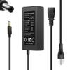 12V 5A DC Regulated Power Supply, AC 100-240V 50-60Hz to DC 12 Volts 5Amp, Power Adapter Cord Replacement with 5.5mm x 2.5mm Barrel Jack - Tip Center Positive view 1