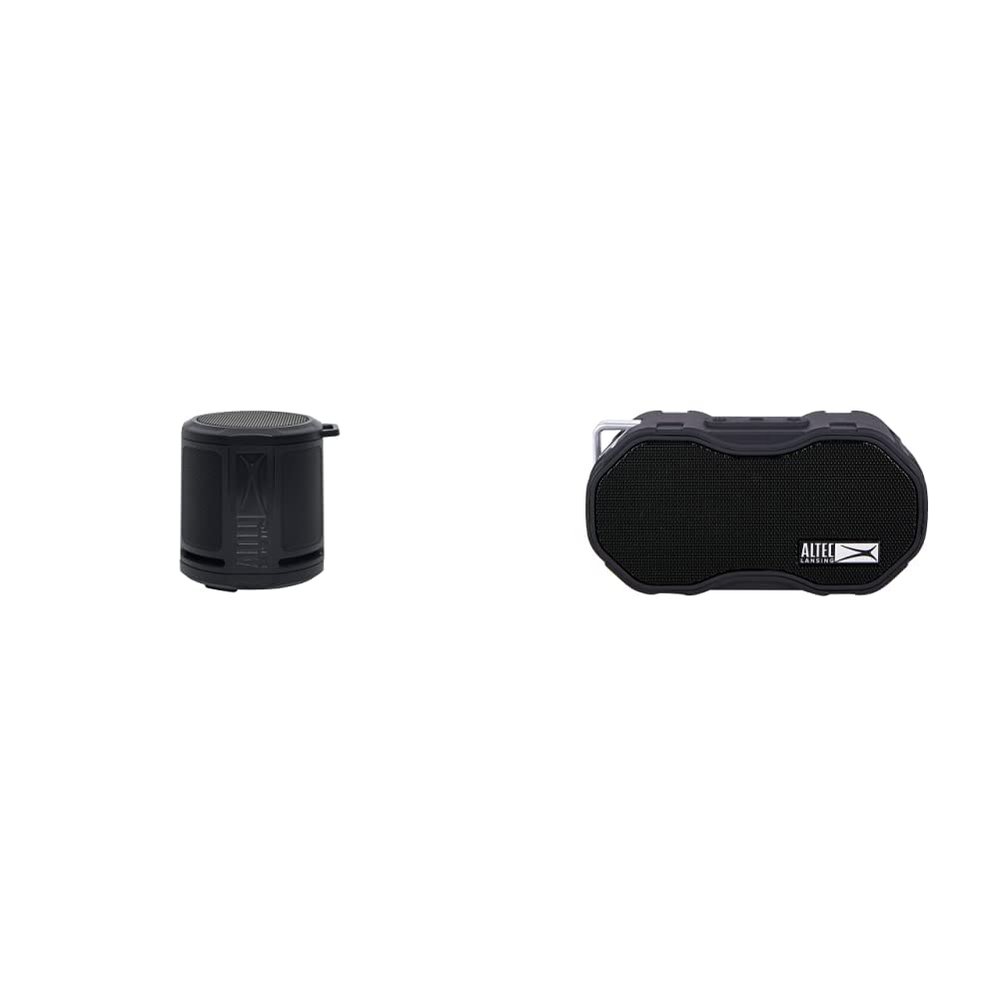 Altec Lansing HydraMicro Waterproof Bluetooth Speaker + Baby Boom XL Waterproof Bluetooth Speaker