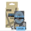 Epson LabelWorks[Matte Blue/Black 18mm LK-5LBJ] Tape Compatible with LW-C410 and LW-C616 view 1