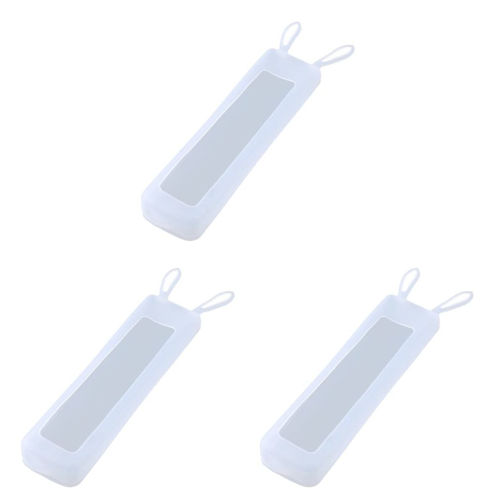 3pcs Covers Silicone Remote Cover Tv Control Cover Remote Controller Protective Case