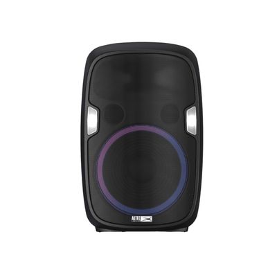 Altec Lansing SoundRover 75 Wireless Speaker 75W Bluetooth Speaker with a Long Lasting 10 Hour Battery, 50 Foot Range, Multi LED Party Modes, True Wireless Pairing, Bonus Microphone