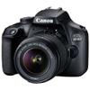 Canon EOS 4000D / Rebel T100 DSLR Camera 18-55mm + 75-300mm Lens Kit, SanDisk 128GB Memory Card, Tripod, 3 Pieces Filter (UV, CPL, FLD), ZeeTech Accessory Bundle (Renewed) view 2
