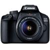 Canon EOS 4000D / Rebel T100 DSLR Camera 18-55mm & 75-300mm Dual Lens + ZeeTech Accessory Bundle with SanDisk 32GB Memory Card and Cleaning Starter Kit, High Speed Memory Card Reader (Renewed) view 2