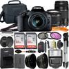 Canon EOS 2000D (Rebel T7) Digital SLR Camera 24.1MP w/EF-S 18-55mm & 75-300mm Lens + ZeeTech Accessory Bundle, 2 Pack SanDisk 64GB Memory Card, Telephoto & Wideangle Lens, Filter Kit and Case view 1