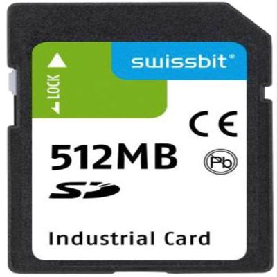SFSD0512L1AS1TO-I-ME-221-STD, Memory Cards Industrial SD Card, S-600, 512 MB, SLC Flash, 40C to +85C