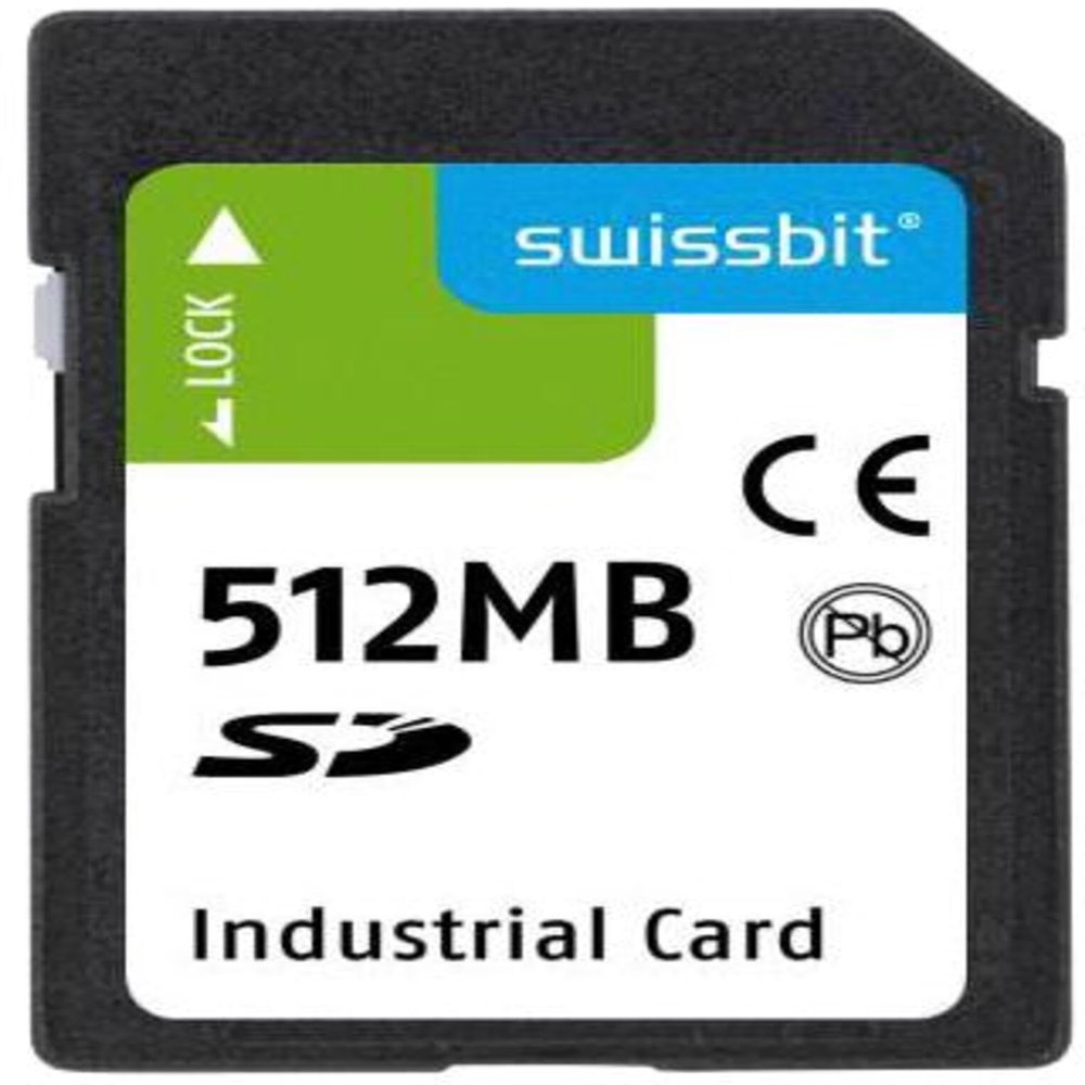 SFSD0512L1AS1TO-I-ME-221-STD, Memory Cards Industrial SD Card, S-600, 512 MB, SLC Flash, 40C to +85C