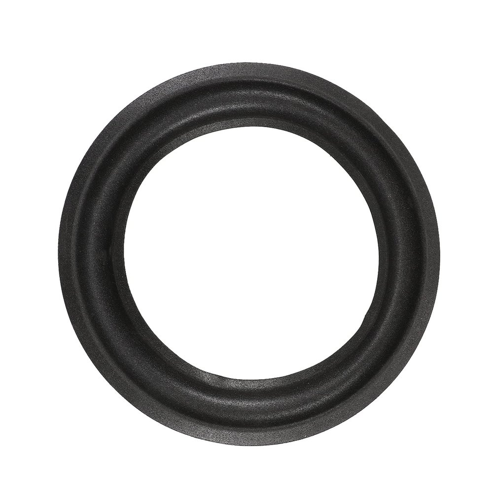 Juvielich 6.1inch/155mm Foam Speaker Edge Surround Rings Replacement Kit for Speaker Repair or DIY Black 1Pcs