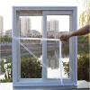 Window Insulation Film, Transparent Window Film Noise Reduction & Wind Shutter Sealing Winter Room Curtains Customisable 185x195cm(72.8x76.7in) White view 1