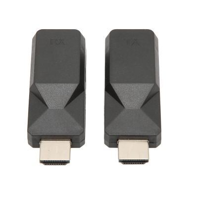 HDMI Extender 164ft Over Single Cat6/Cat7/Cat5e, 1080P Single Ethernet Cable Amplifier Transmitter Receiver, Low Latency HDMI Extension Adapter, Support HDCP 1.2