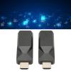 HDMI Extender 164ft Over Single Cat6/Cat7/Cat5e, 1080P Single Ethernet Cable Amplifier Transmitter Receiver, Low Latency HDMI Extension Adapter, Support HDCP 1.2 view 2