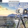 INNOREL KT404C Compact 10-Layer Carbon Fiber Camera Tripod 40mm Big Tube Professional Tripod for Digital DSLR Video Camcorder Heavy Duty Camera Stand Load 77lb/35kg with Center Column view 2