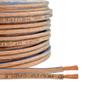 The Wires Zone Car Home Audio Speaker Wire Transparent Clear Cable 14AWG 14/2 Gauge (100 feet) view 2