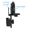 Celticbird Smartphone Scope Adapter- Phone Mount Working with Spotting Scopes& Binoculars& Monocular& Telescope& Microscope view 4