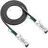 10Gtek 40G QSFP+ DAC Cable - 40GBASE-CR4 Passive Direct Attach Copper Twinax QSFP Cable for Mellanox MC2206130 Devices, 0.3-Meter view 1