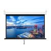 60" 4:3 Projection Screen 2D/3D HD Home Cinema Pull Down Projector Screen for Indoor Outdoor Theater Backyard Cinema (Size : 16:9) view 1