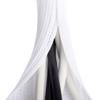 6.6ft - 1.2 inch White Cable Sleeve, Cable Organizer for Desk PC TV Computer, Wire Protector Cable Wrap Cover, Cord Management for Home Office view 1