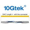 10Gtek 40G QSFP+ DAC Cable - 40GBASE-CR4 Passive Direct Attach Copper Twinax QSFP Cable for Dell Force10 CBL-QSFP-40GE-PASS-1.5M Devices, 1.5-Meter view 4