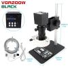 Lab Microscope Slides 38MP HDMI-Interface Digital Soldering Microscope 130x Zoom Lens USB Microscope Microscope Parts (Color : VGA 8MP) view 2