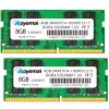 16GB DDR4 19200S PC4 2400 2X8GB SODIMM, DDR4-2400MHz PC4-19200 CL17 2Rx8 1.2V Non-ECC 260 Pin Laptop Memory Module Ram view 1