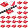 Namalu 240 Pcs Cable Clips Outdoor Wire Clip Adhesive Cable Hook Cord Organizer Holder R Shape Christmas Light Clip for Desk Wall Cable Management String Lights Fairy Light Decoration(Clear, Small) view 1