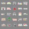 Teacher Stickers 50 Pcs Waterproof Aesthetic Teacher Stickers for Laptop Water Bottle Hydroflask Notebook Skateboard Phone Guitar Bicycle Cars,Teachers Day Appreciation Gifts for Teens Adult Girl view 3