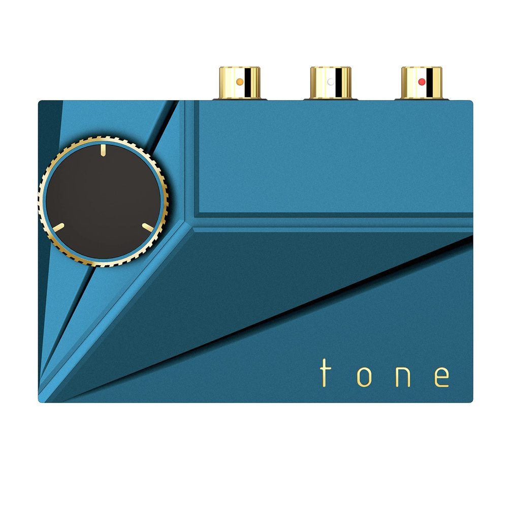 Khadas Digital to Analog Audio Converter Tone2(Open-Sourced) DAC Hi-Fi Mini Desktop DAC with Balanced RCA, ES9038Q2M, DSD512(Native), PCM768, XMOS XU208, Hi-Res Audio DAC, S/PDIF Input