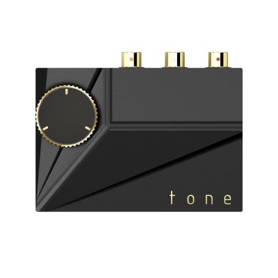 Khadas Digital to Analog Audio Converter Tone2(Open-Sourced) DAC Hi-Fi Mini Desktop DAC with Balanced RCA, ES9038Q2M, DSD512(Native), PCM768, XMOS XU208, Hi-Res Audio DAC, S/PDIF Input