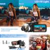 MISIOU Video Camera Full HD 1080p 30FPS Camcorder for YouTube 24MP 18x Digital Zoom Vlogging Camera with Remote Control and Pause Function view 4