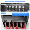 Marine Switch Panel, Haoguo 6 Gang Boat Electrical Panel with Breaker, IP67 Waterproof, Applicable to Boats Yachts Entertainment Boats view 3