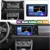 Android 11.0 Car Stereo Multimedia Player 2 Din with 9'' IPS Touch Screen Head Unit for Skoda Kodiaq 2016-2018 Support WiFi SWC Carplay Bluetooth DSP RDS DAB+ OBD view 2
