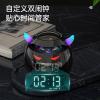 MBETA Little Devil Bluetooth Speaker Clock Alarm Clock Audio Mini Subwoofer Card-Inserting view 3
