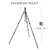 3 Legged Thing Pro Range 2.0 Winston 2.0 Kit Carbon Fibre Tripod System - Adjustable Camera Tripod with 3 Counterfold Detachable Legs for Monopod Conversion - Darkness (Matte Black) (WINSTONKIT2DARK) view 2