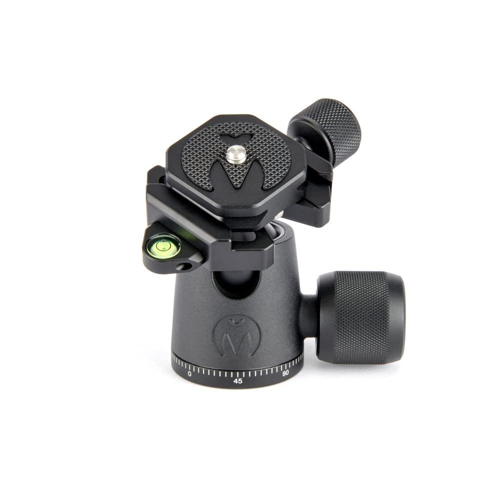 3 Legged Thing AirHed Neo 2.0 Tripod Head - 360 Degree Arca-Swiss Compatible Ballhead - Tripod and Monopod Compatible - Darkness (Matte Black) (AHNEODARK2.0)