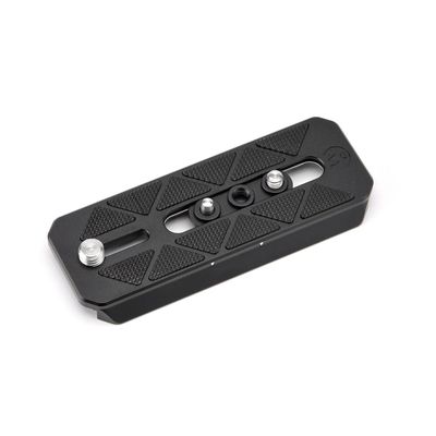3 Legged Thing QR-CINE-V Quick Release Plate for Airhed Cine-V & Standard Video Heads - Darkness (Matte Black) (QR-CINE-VDARK)