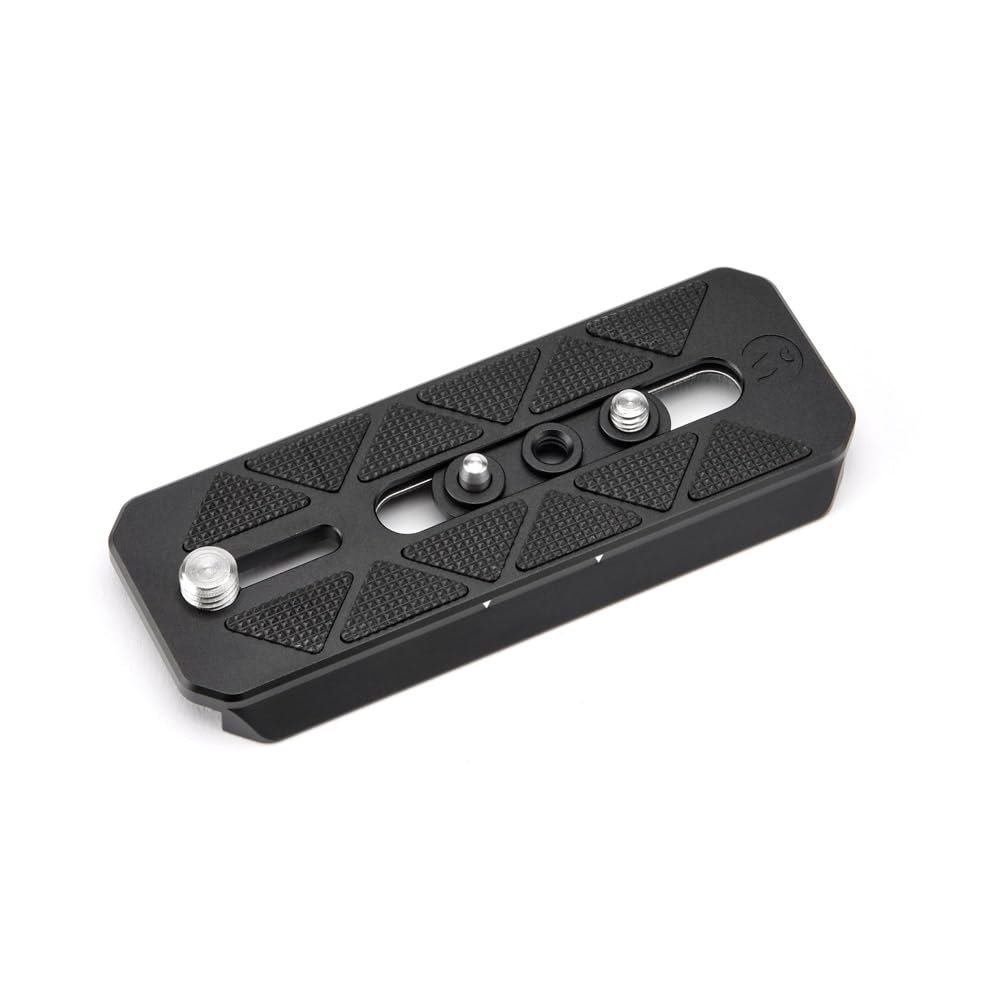 3 Legged Thing QR-CINE-V Quick Release Plate for Airhed Cine-V & Standard Video Heads - Darkness (Matte Black) (QR-CINE-VDARK)