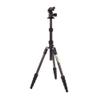 3 Legged Thing Punks Brian 2.0 Carbon Fibre Travel-Friendly Tripod - Compact & Adjustable Camera Tripod with Three Detachable Legs - Darkness (Matte Black) (BRIANDARK2.0) view 1