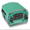 Studebaker 3-Speed Pitch Control Turntable with Bluetooth Receiver AM/FM Stereo Radio/USB Slot for MP3 Playback/Headphone and Aux in Jacks (Teal) view 3