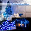 Holiday Essence Blue LED Xmas String Light 100 Count Green Wire 26.9 Ft Incandescent Hanukkah Traditional Light for Indoor Outdoor Home Dcor, Wedding Lighting Decoration view 4