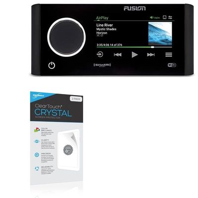 BoxWave Screen Protector Compatible with Garmin Fusion Apollo (MS-RA770) - ClearTouch Crystal (2-Pack), HD Film Skin - Shields from Scratches